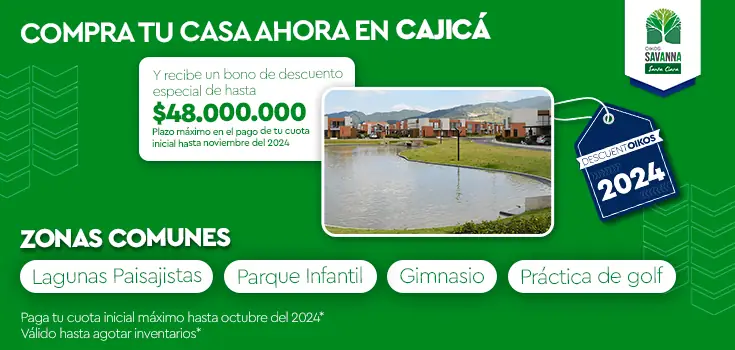 Proyecto en Cajicá: OIKOS Savanna Santa Clara